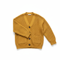 Women's Mustard Yellow Knit Cardigan