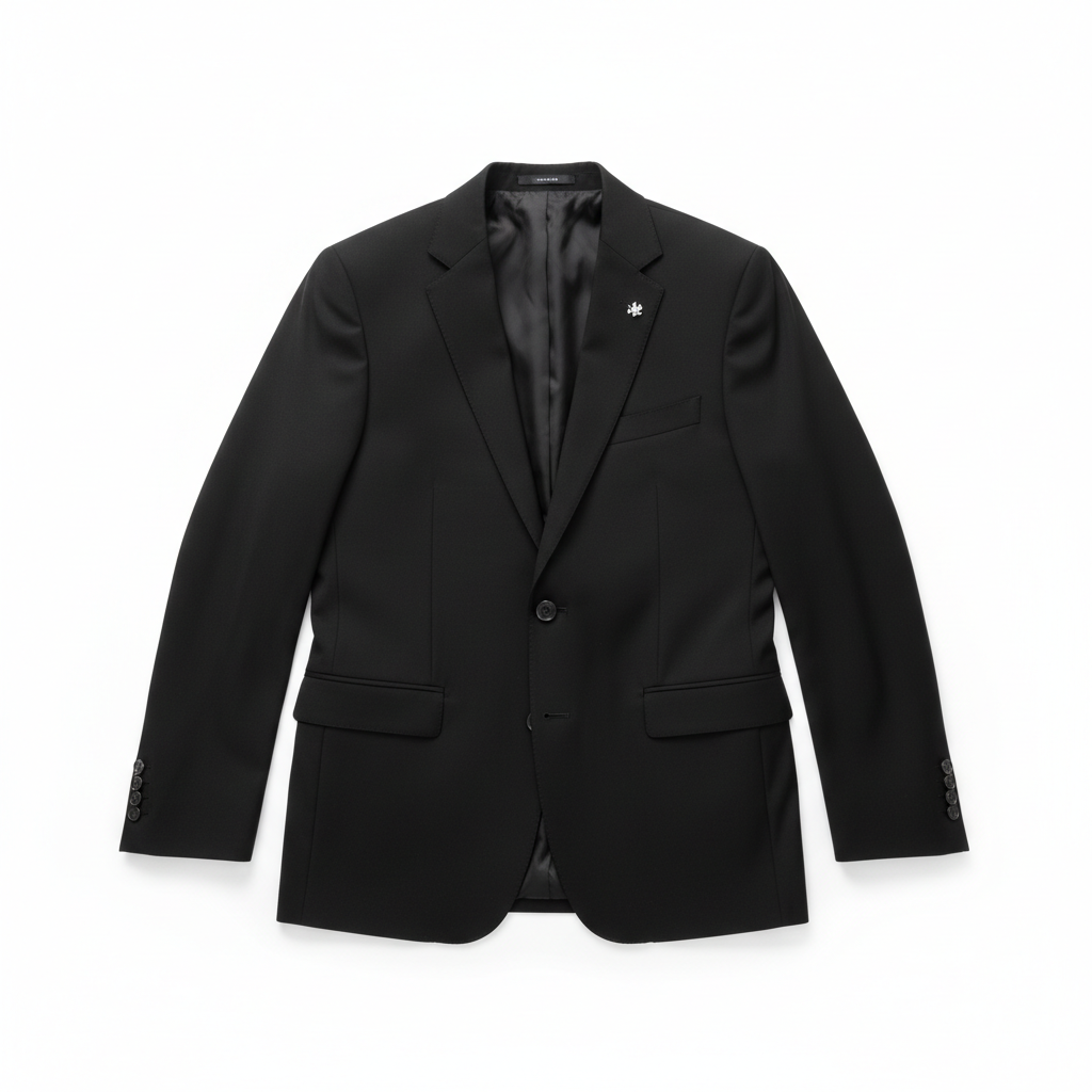 Men's Black Slim Fit Blazer