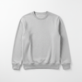 Men's Light Grey Marl Pullover Sweatshirt