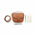 Tan Leather Crossbody Bag