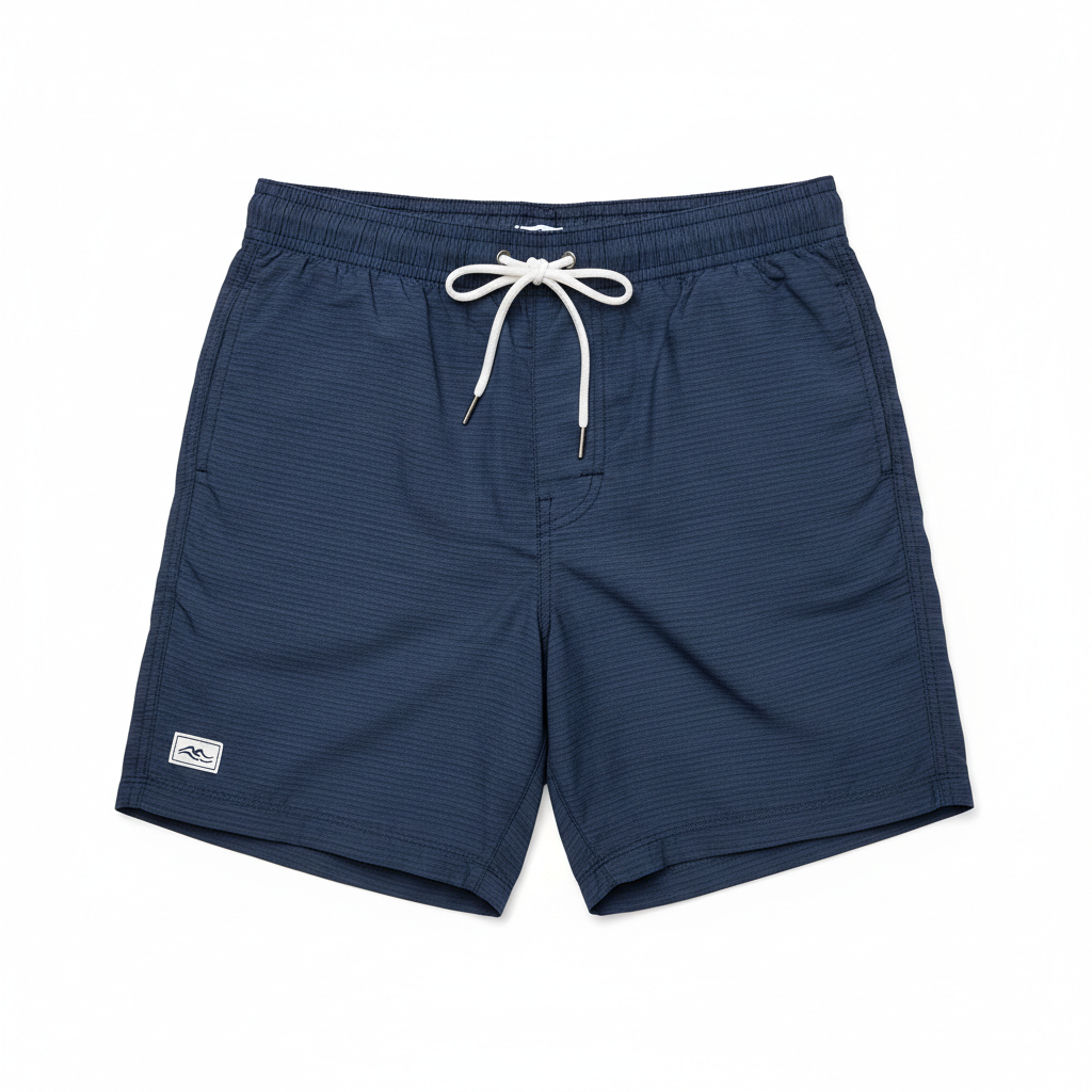 Men's Navy Blue Swim Shorts