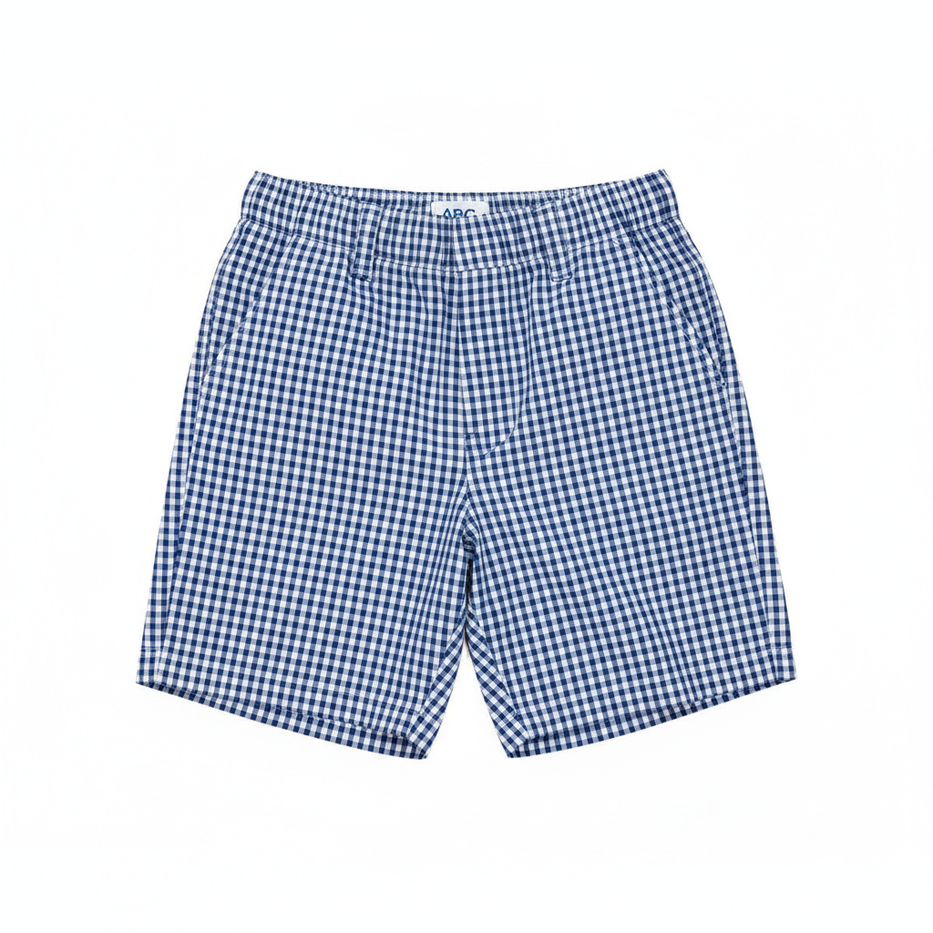 Kids' Navy Chino School Shorts