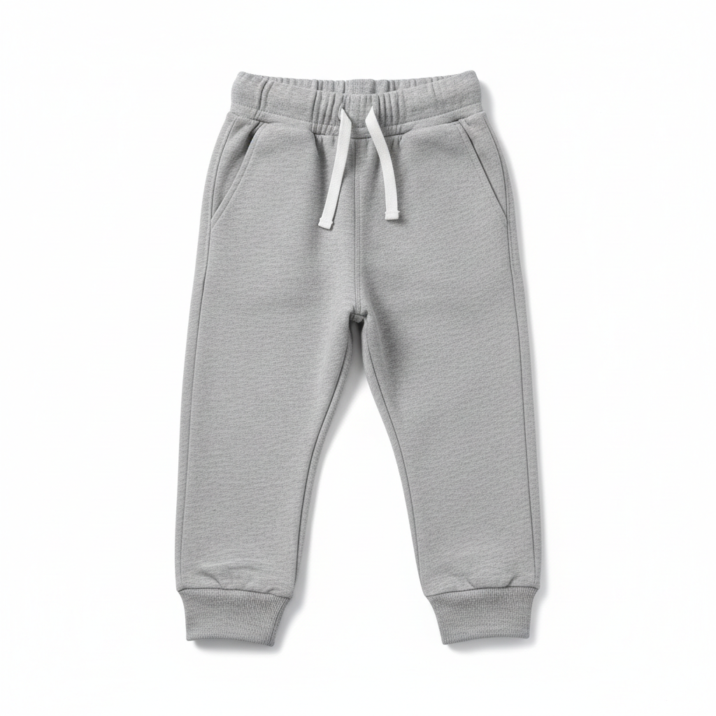 Kids' Grey Jogger Sweatpants