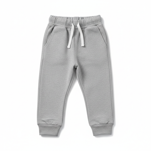 Kids' Grey Jogger Sweatpants