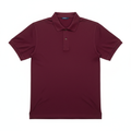 Men's Burgundy Polo Shirt
